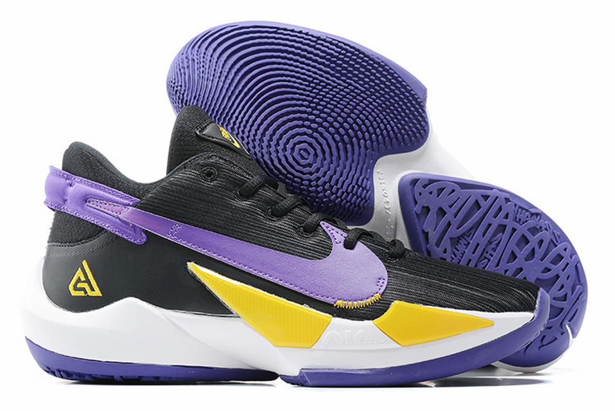 Nike Freak 2 Shoes Lakers